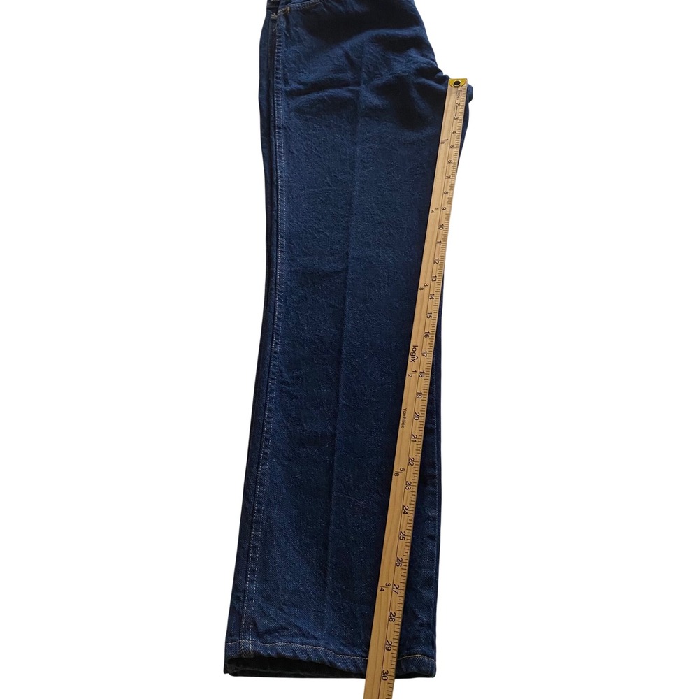 Rustler Denim Men's Jeans 32x30 Made USA Dark Wash Straight Leg Cotton Vintage - Picture 11 of 11